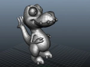 динозавр 3D Модель