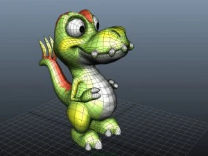 динозавр 3D Модель