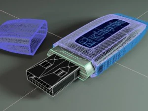 usb kingston Modello 3D