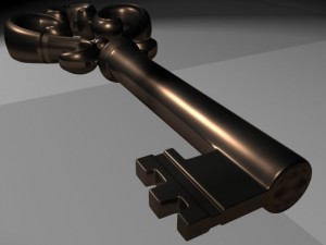 old key 3Dモデル
