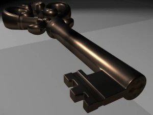 old key 3D Model