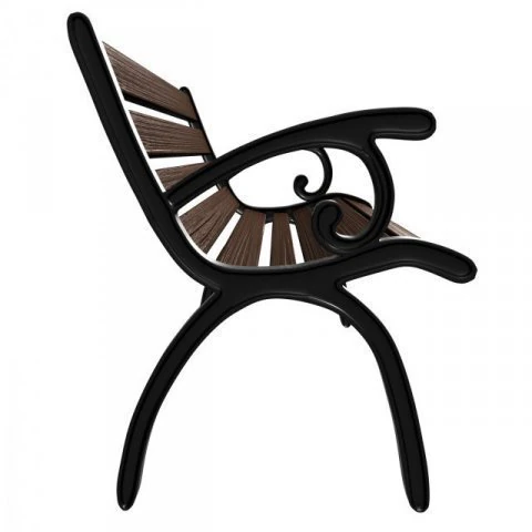 bench 3D Model .c4d .max .obj .3ds .fbx .stl .blend 