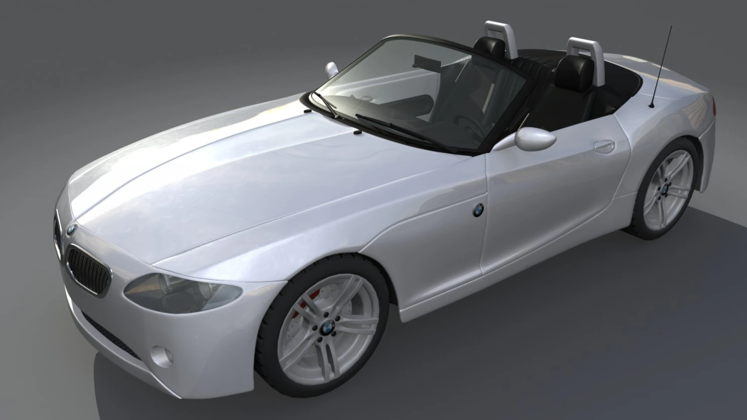bmw z4 3D Model .c4d .max .obj .3ds .fbx .stl .blend 