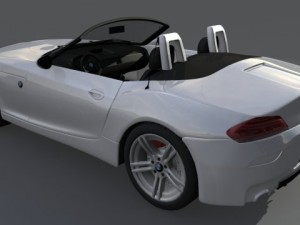 bmw z4 3D 模型