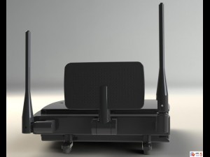 linksys router wrt600n 3D-Modell
