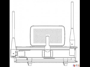 linksys router wrt600n 3D-Modell