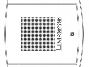 linksys router wrt600n 3D-Modell