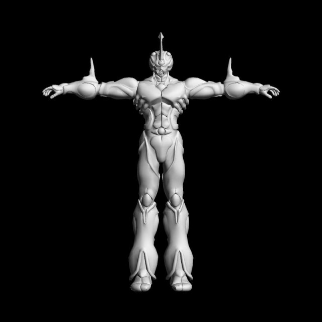 guyver 3D Model .c4d .max .obj .3ds .fbx .stl .blend 