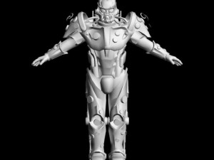 fallout telsa power suit Model 3D