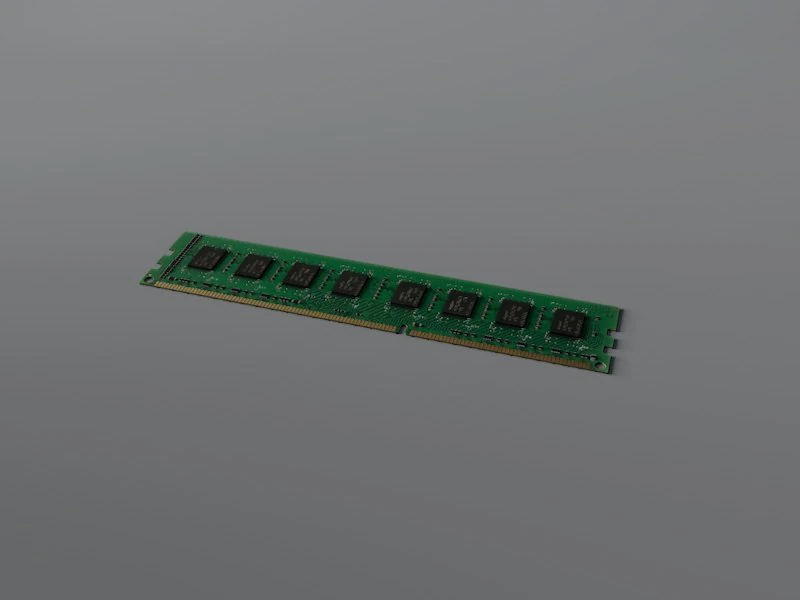 ram ddr 3D Model .c4d .max .obj .3ds .fbx .stl .blend 
