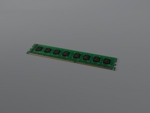ram ddr Model 3D
