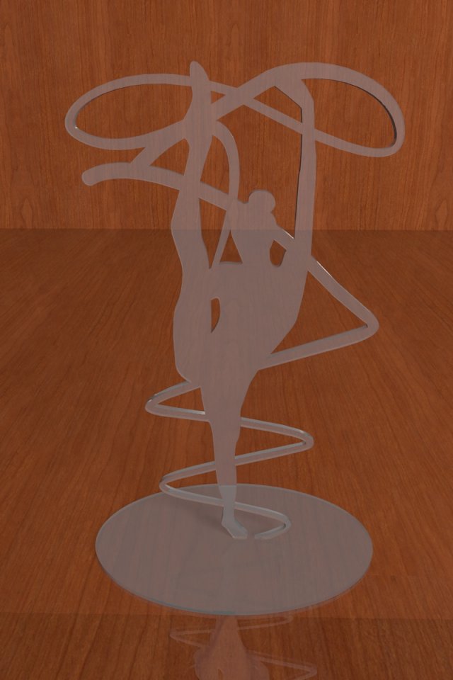 gymnast Model 3D .c4d .max .obj .3ds .fbx .stl .blend