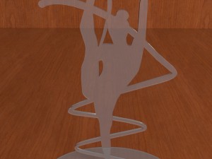 gymnast 3D Model