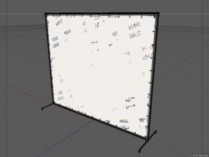 press wall 3D Model