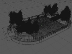 fountain Modelo 3D