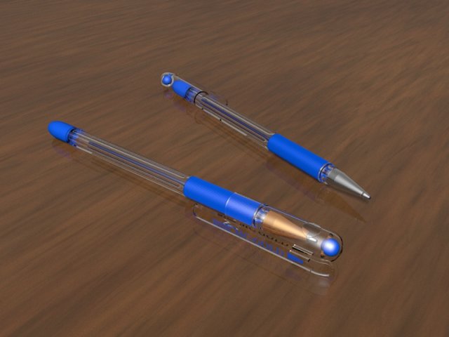 pen 3D 모델 .c4d .max .obj .3ds .fbx .stl .blend