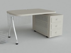 officedesk 3D Model