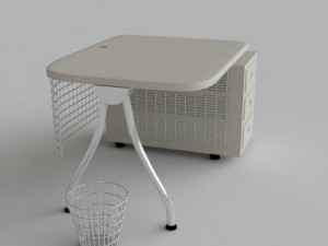 officedesk 3D Model