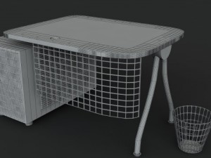 officedesk 3D Model