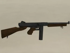 thompson m1a1 3D Model