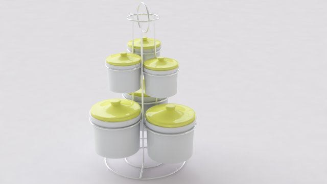 spice box Modello 3D .c4d .max .obj .3ds .fbx .stl .blend 