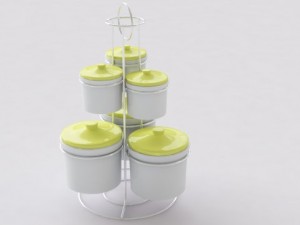 spice box Modelo 3D