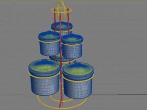 spice box Modello 3D