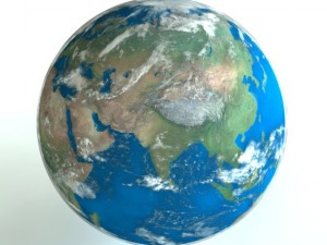 planet earth Modèle 3D