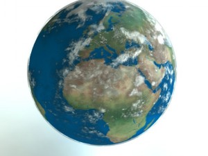 planet earth Modèle 3D