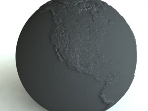 planet earth Modèle 3D