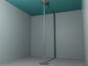 이국적인 댄서 극 3D 모델