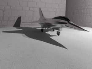 jet fighter 3D-Modell