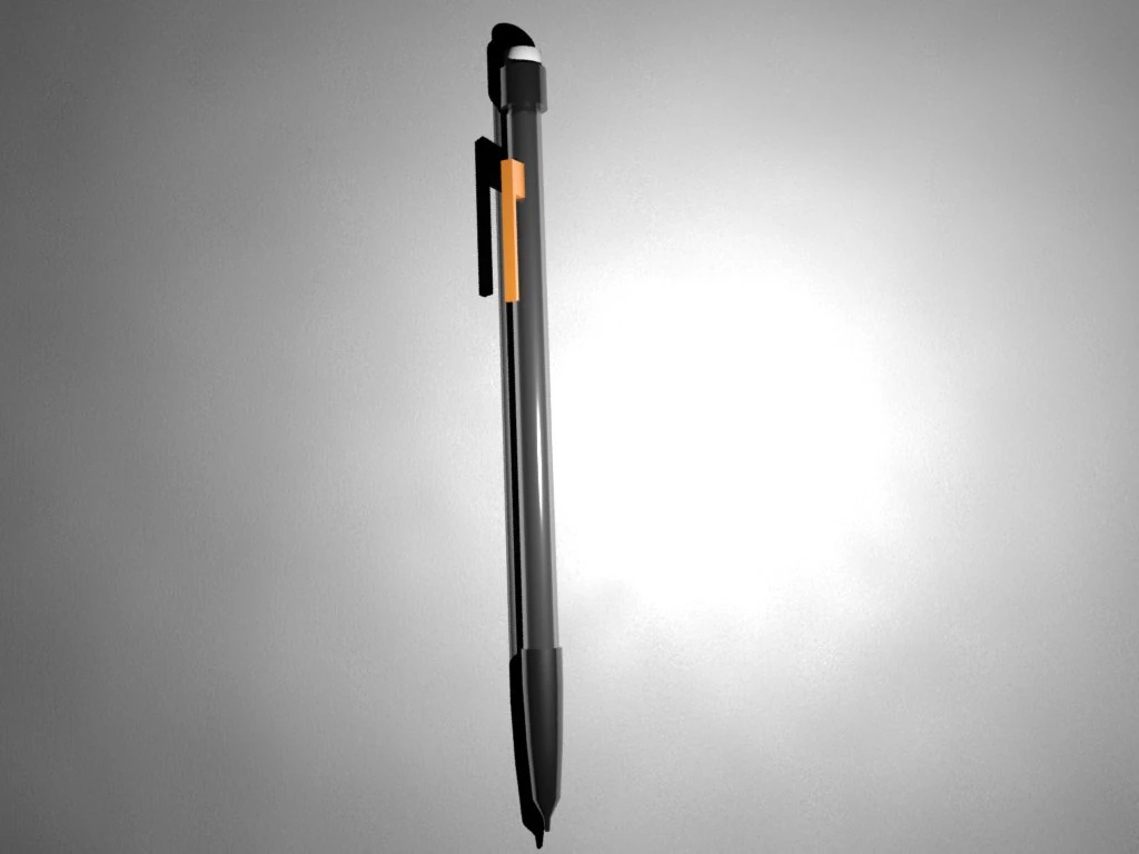 샤프 펜슬 3D 모델 .c4d .max .obj .3ds .fbx .stl .blend