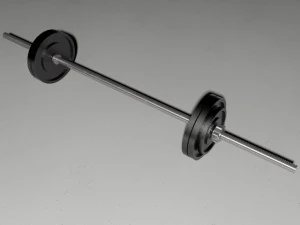 halter ve ağırlıklar 3D Model