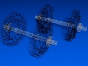 dumbells Modèle 3D