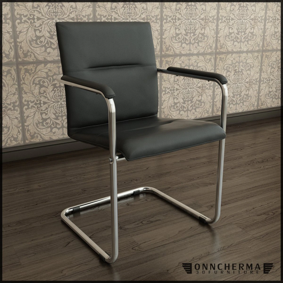 office chair 3D Model .c4d .max .obj .3ds .fbx .stl .blend