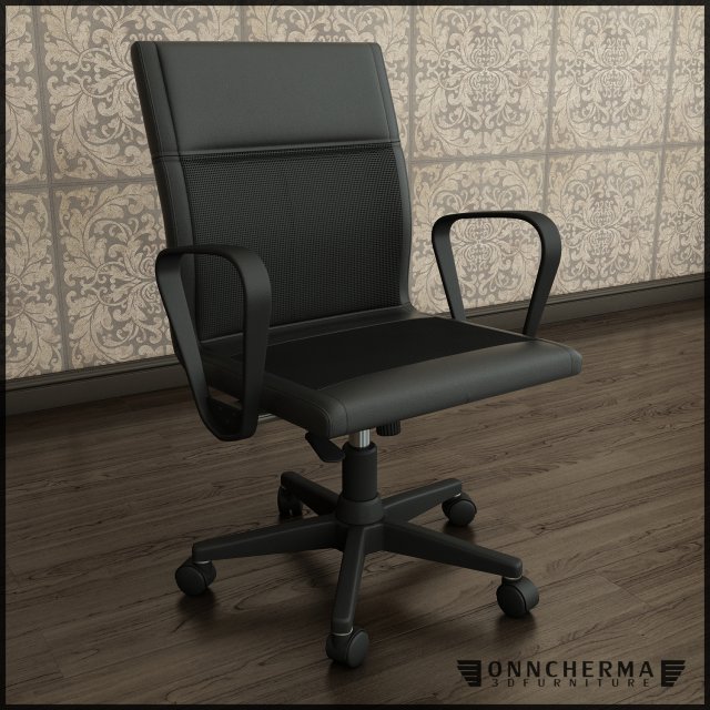 office chair Modelo 3D .c4d .max .obj .3ds .fbx .stl .blend 