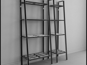 ikea lerberg shelf unit 3D Model in Shelving 3DExport