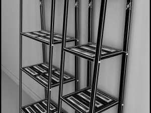 ikea lerberg shelf unit Model 3D