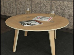 sehpa kalıplanmış kontrplak eames 3D Model