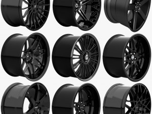 rims - hamann asanti vossen vorsteiner wald hre rays rotiform 3D 模型