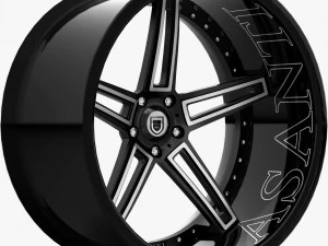 rims - hamann asanti vossen vorsteiner wald hre rays rotiform 3D Model