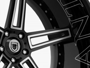 rims - hamann asanti vossen vorsteiner wald hre rays rotiform 3D Model