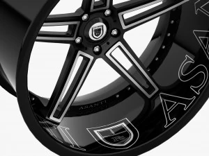 rims - hamann asanti vossen vorsteiner wald hre rays rotiform 3D Model
