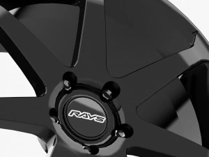 rims - hamann asanti vossen vorsteiner wald hre rays rotiform 3D Model