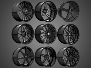 rims - hamann asanti vossen vorsteiner wald hre rays rotiform 3D 模型