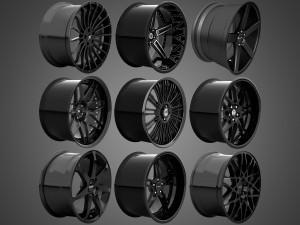 rims - hamann asanti vossen vorsteiner wald hre rays rotiform 3D 模型