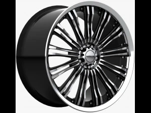 rims - asanti brabus hre lexani vossen vorsteiner wald rotiform 3D Model