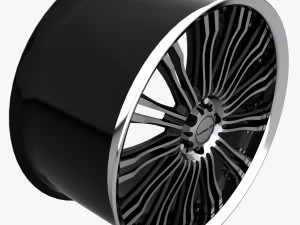 rims - asanti brabus hre lexani vossen vorsteiner wald rotiform 3D Model