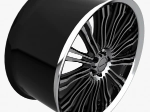 rims - asanti brabus hre lexani vossen vorsteiner wald rotiform 3D Model